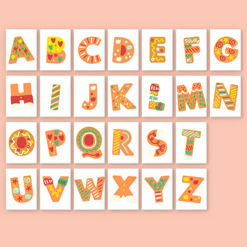 Sugar ABCs (Alphabet)
