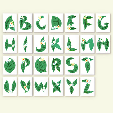 Botanical ABCs (Alphabet)