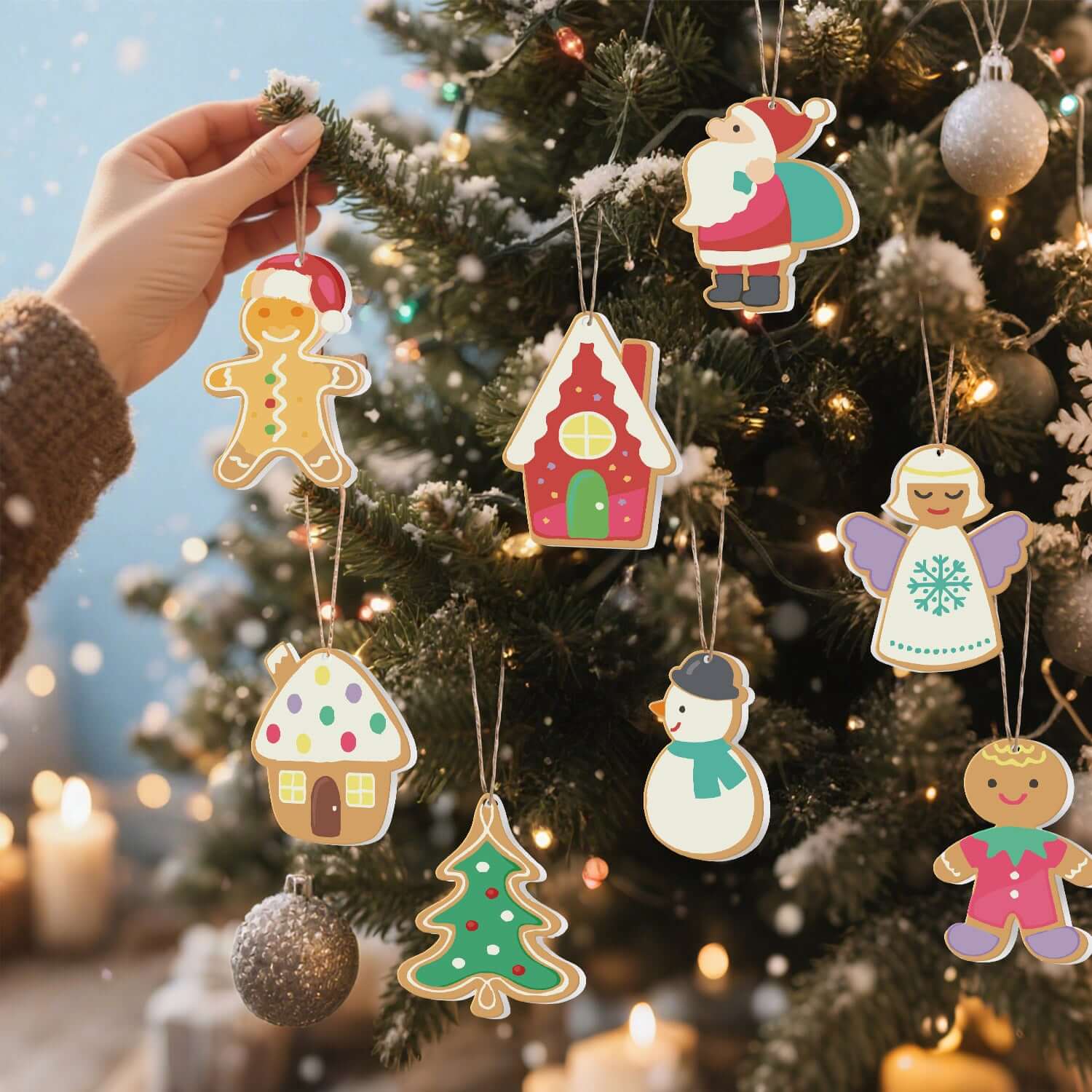 Christmas Magic -  Paint by Numbers Kit for Adults | Relaxing DIY Art Gift | -  Portrait By Numbers
