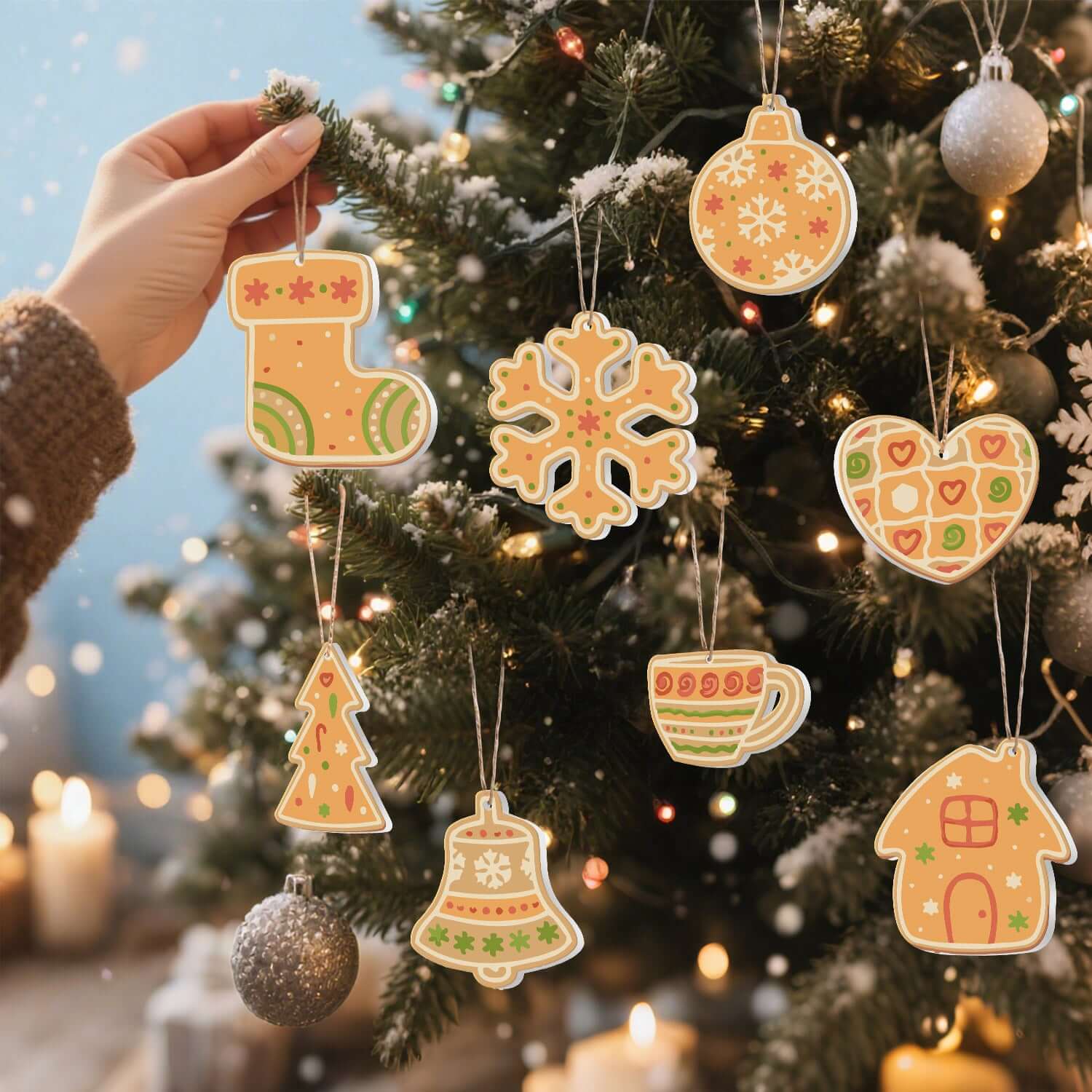 Cozy Holiday -  Paint by Numbers Kit for Adults | Relaxing DIY Art Gift | -  Portrait By Numbers