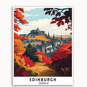 Edinburgh - Travel Poster