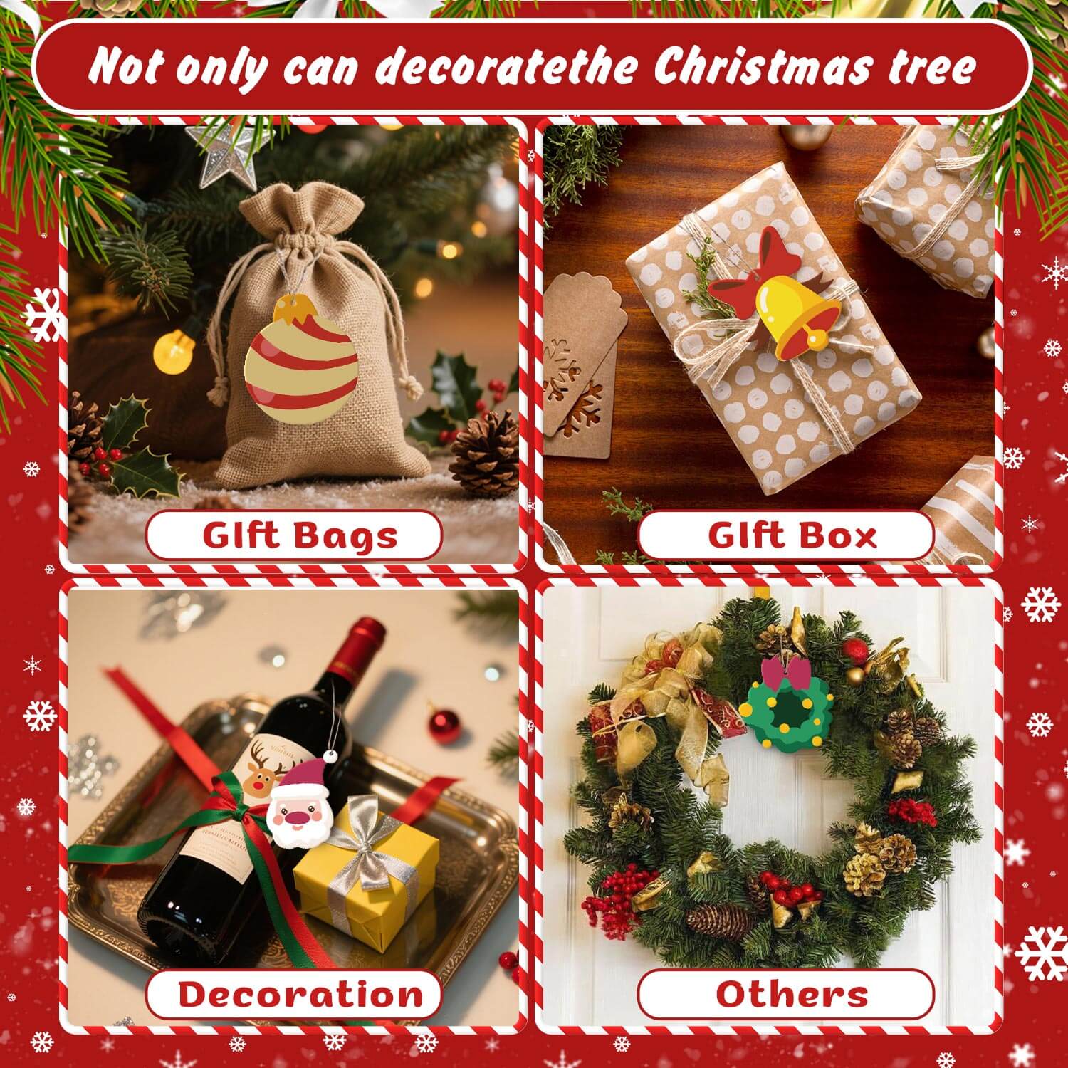 Festive Charm -  Paint by Numbers Kit for Adults | Relaxing DIY Art Gift | -  Portrait By Numbers