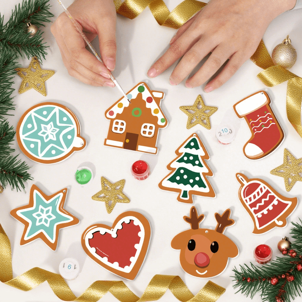 Holiday Spirit -  Paint by Numbers Kit for Adults | Relaxing DIY Art Gift | -  Portrait By Numbers