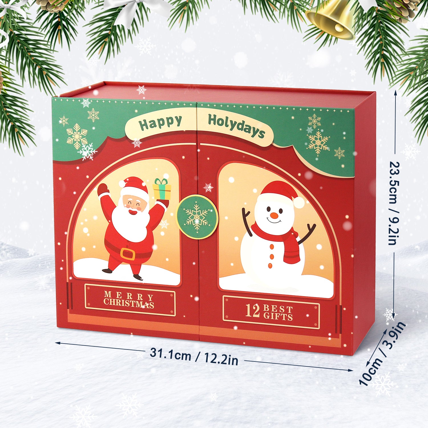 Merry Magic Box -  Paint by Numbers Kit for Adults | Relaxing DIY Art Gift | -  Portrait By Numbers