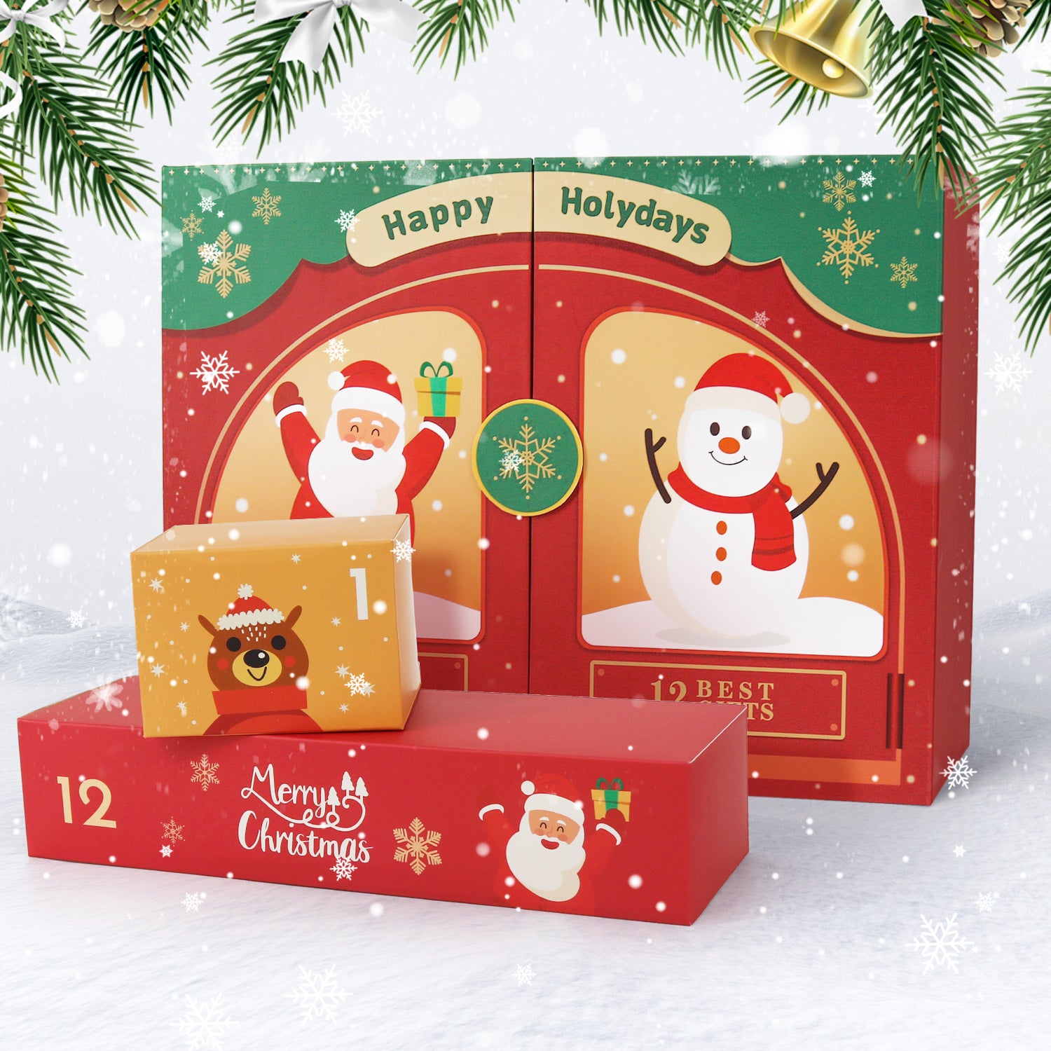 Merry Magic Box -  Paint by Numbers Kit for Adults | Relaxing DIY Art Gift | -  Portrait By Numbers
