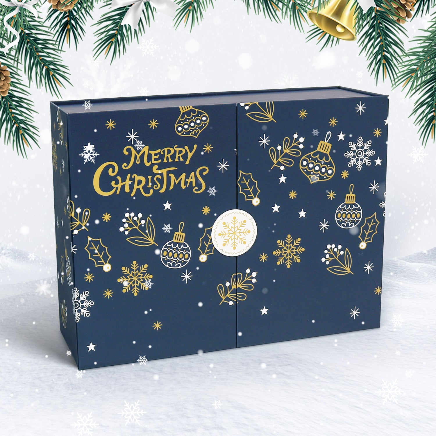 Starry Christmas Box -  Paint by Numbers Kit for Adults | Relaxing DIY Art Gift | -  Portrait By Numbers