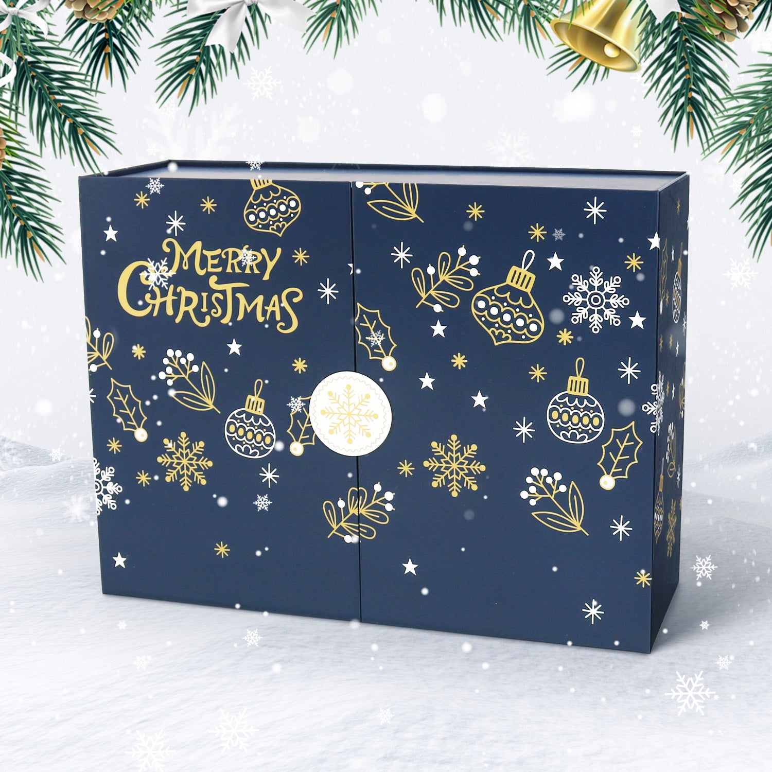Starry Christmas Box -  Paint by Numbers Kit for Adults | Relaxing DIY Art Gift | -  Portrait By Numbers