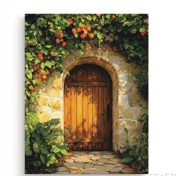 Sunset Garden Gate