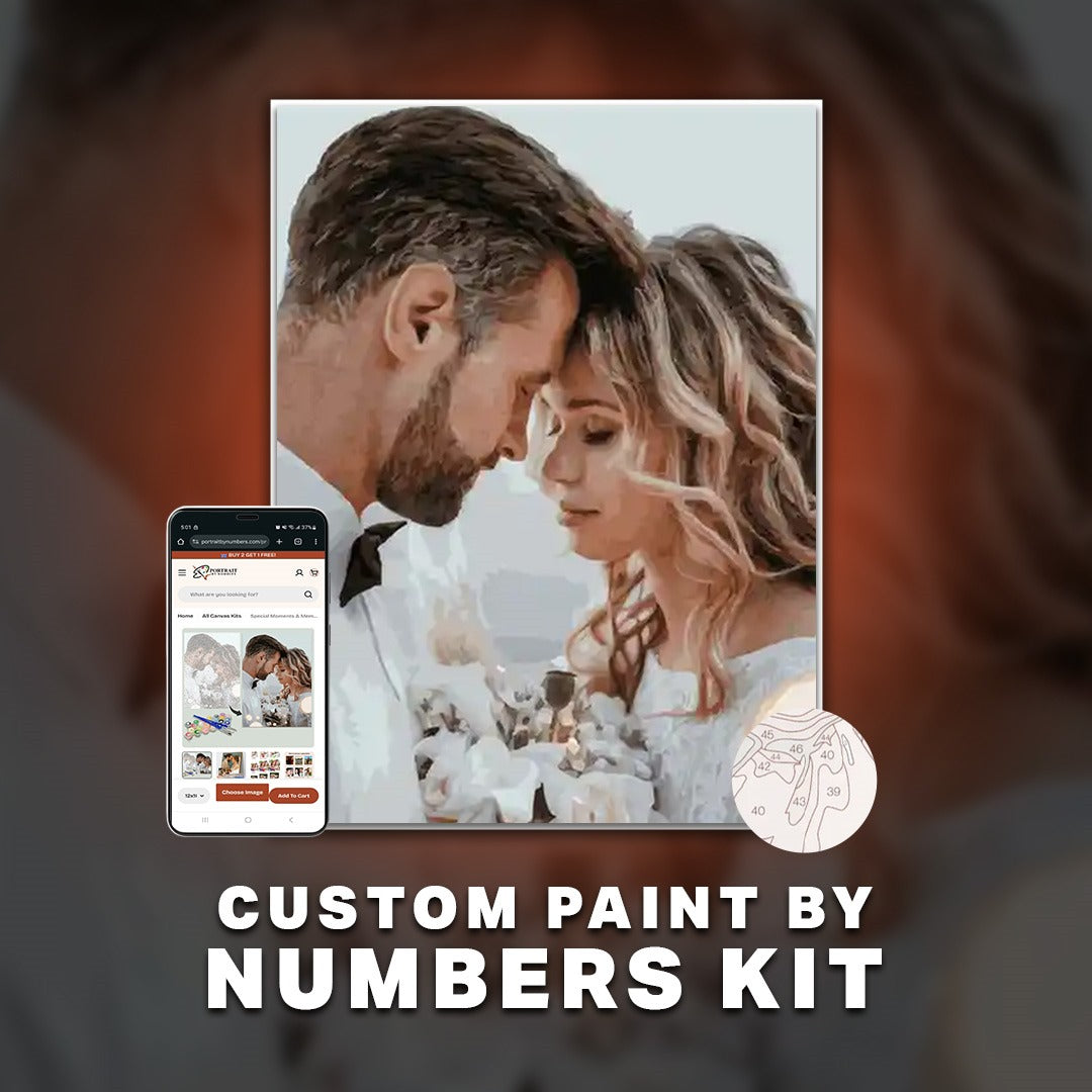 Special Moments & Memories - Custom Paint by Numbers Kit