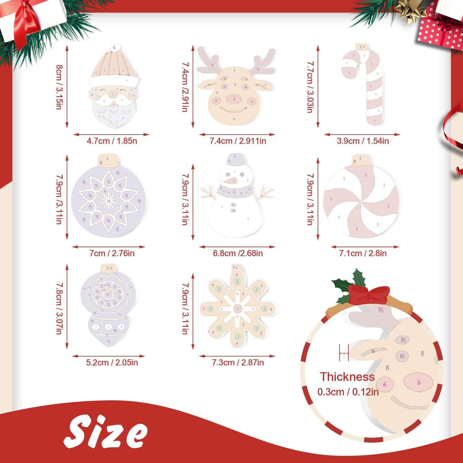 Winter Magic -  Paint by Numbers Kit for Adults | Relaxing DIY Art Gift | -  Portrait By Numbers