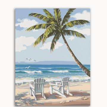 Chairs on Beach