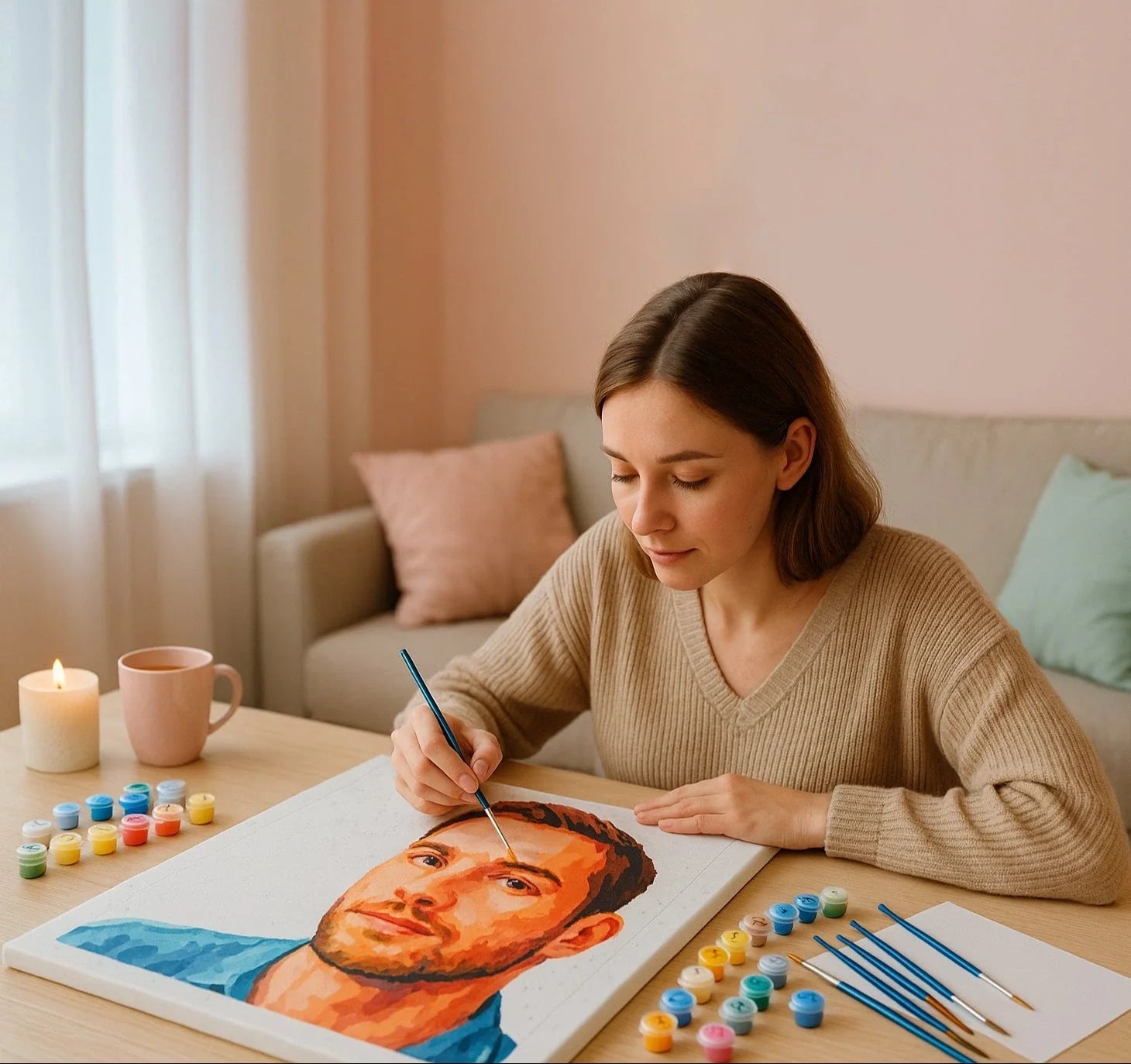 Portrait By Numbers