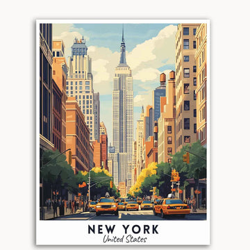 New York - Travel Poster