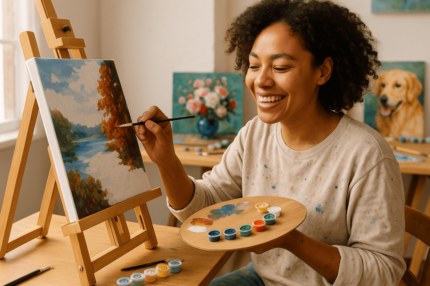 Best Gifts for Creative Friends: Why Paint by Numbers Kits Are Perfect!