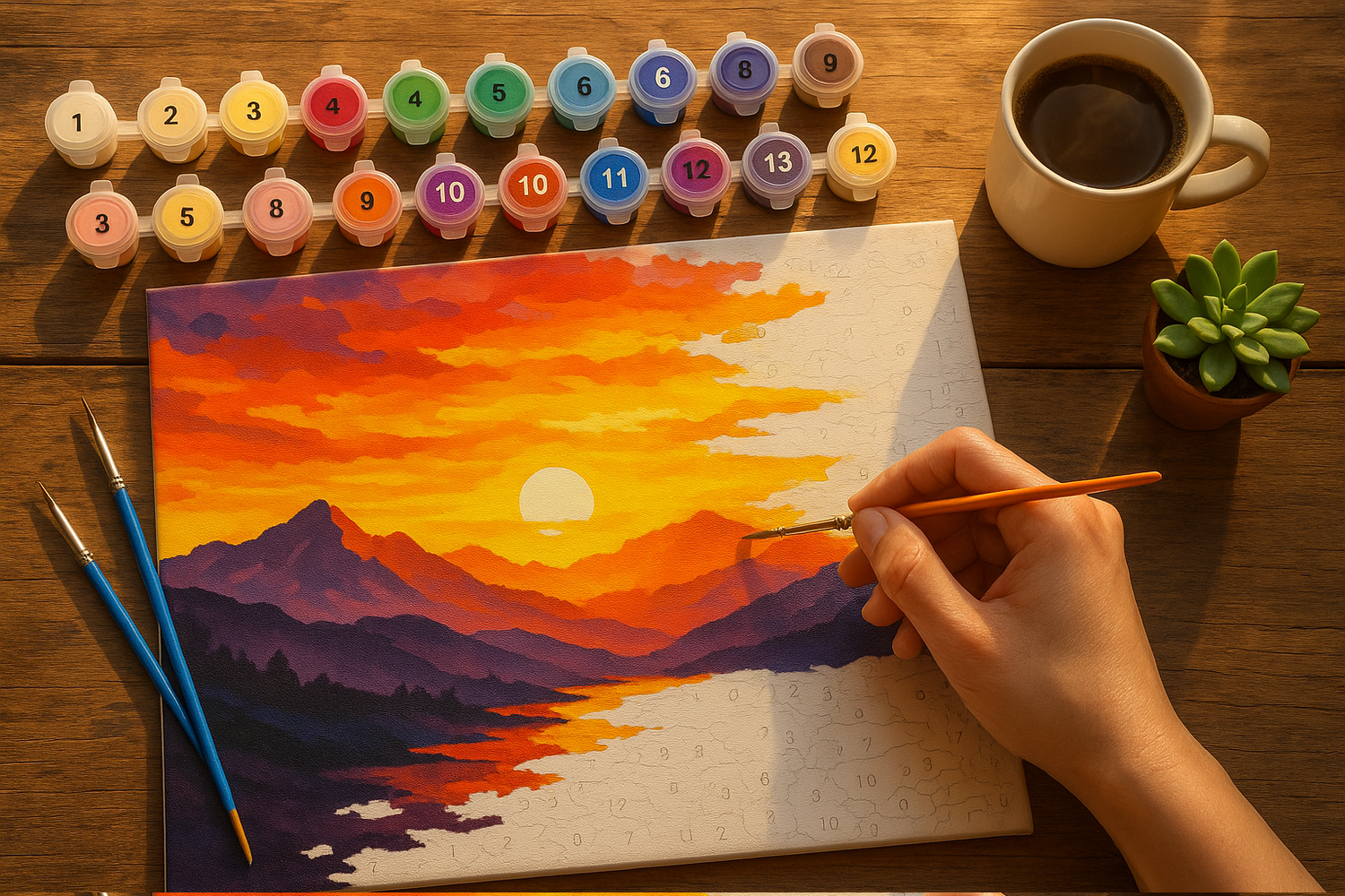 Unleashing Creativity: The Art of Paint by Numbers for Beginners