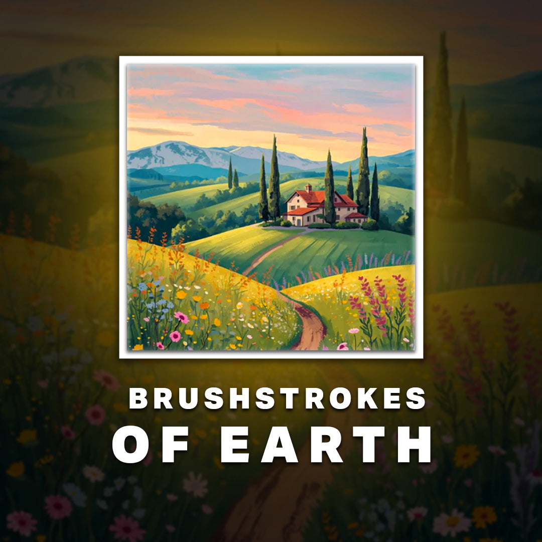 Brushstrokes of Earth