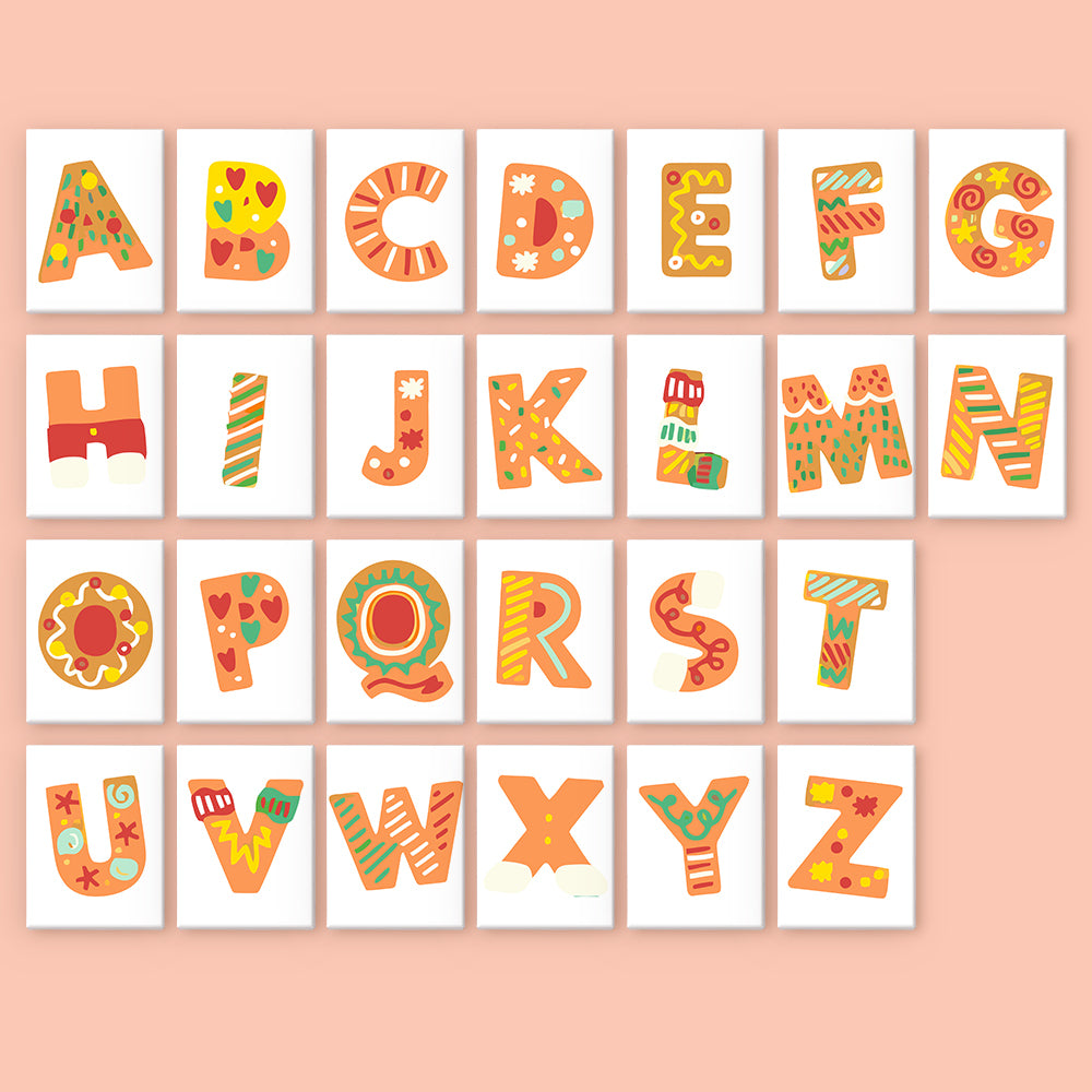 Sugar ABCs (Alphabet)