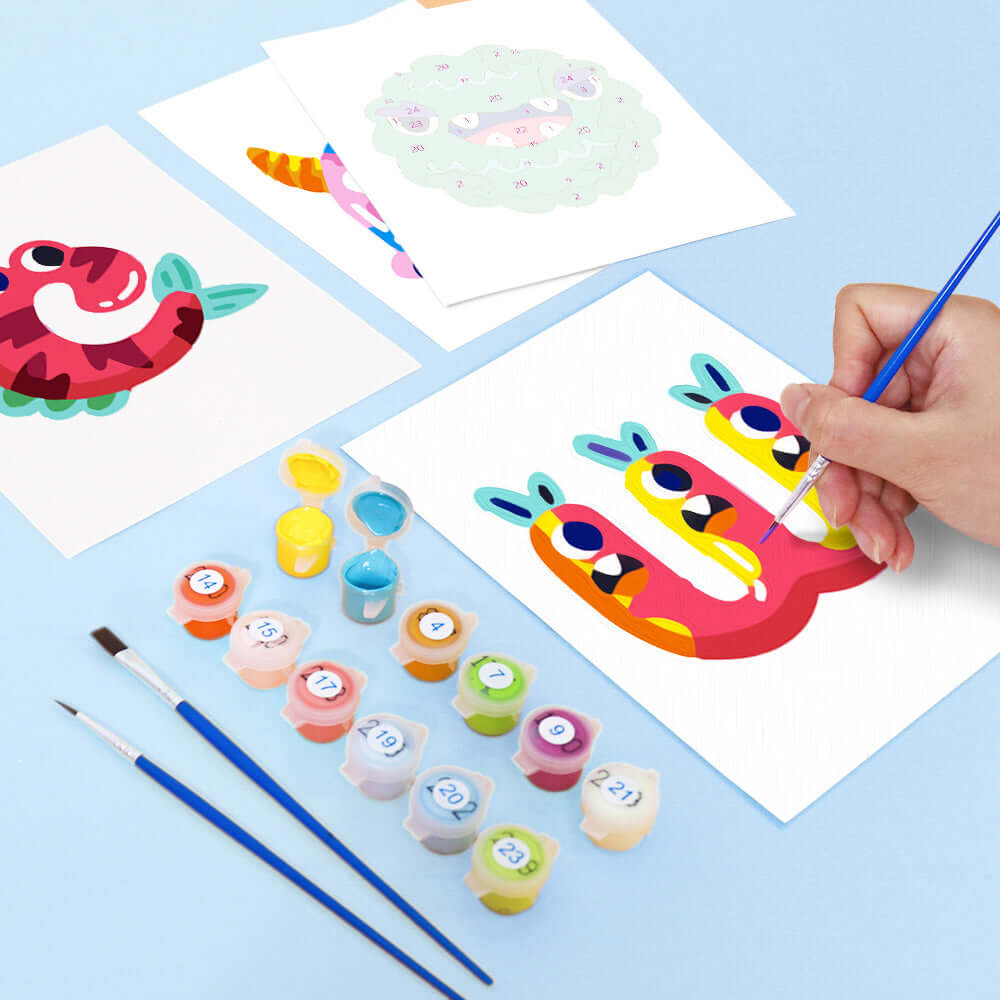 Mega Monsters ABCs (Alphabet)