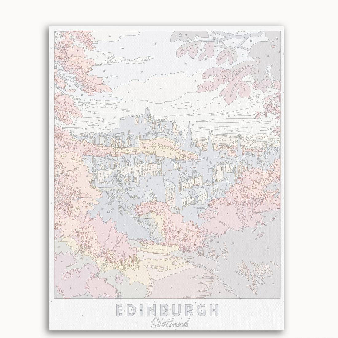 Edinburgh - Travel Poster