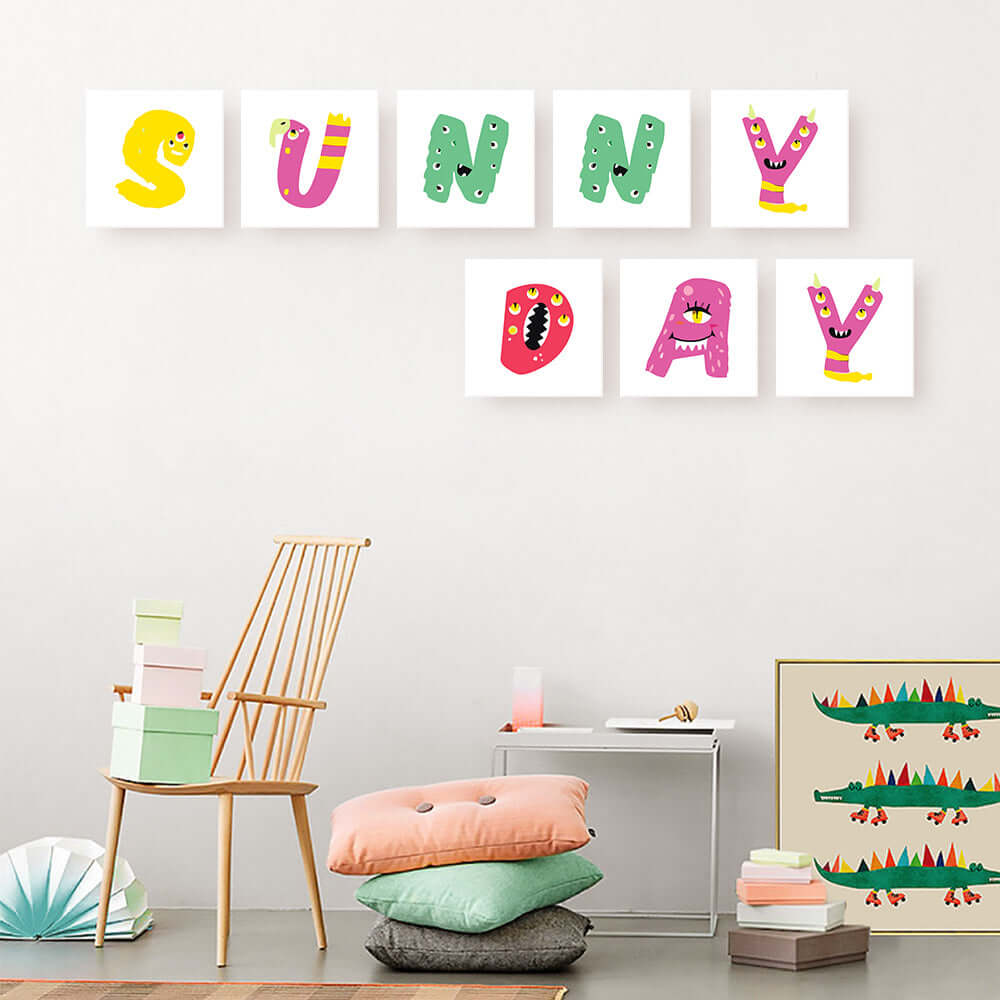 Candy Monsters ABCs (Alphabet)