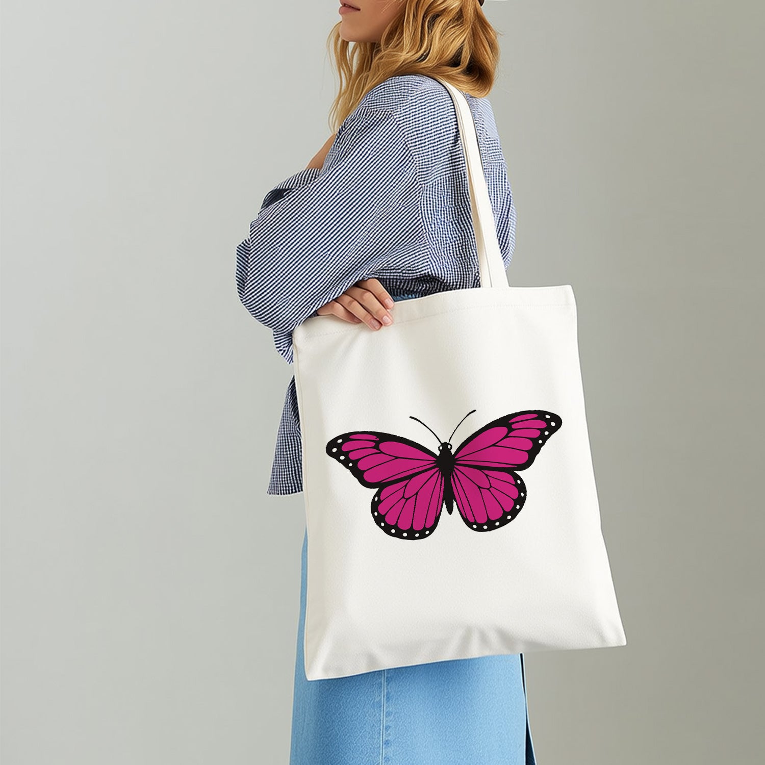Pink Butterfly Bag