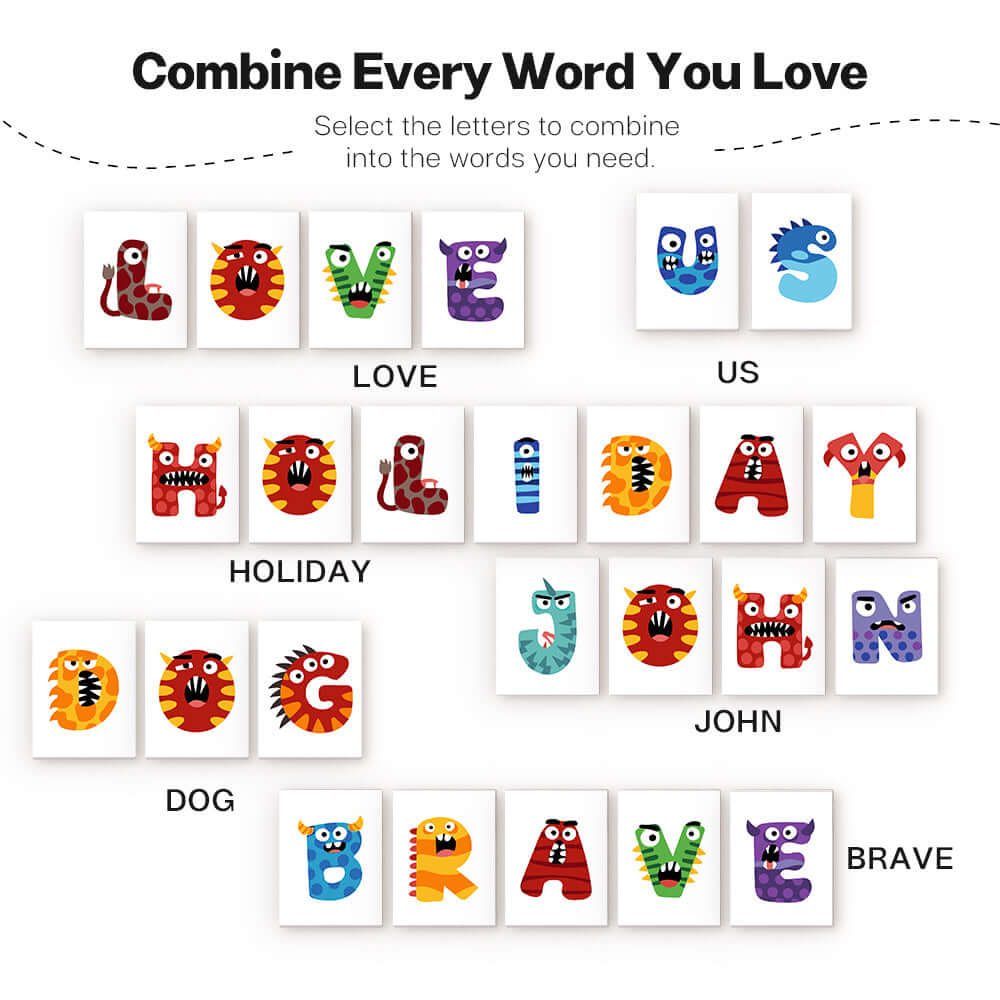 Monster Caps ABCs (Alphabet)