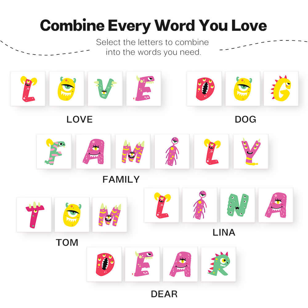 Candy Monsters ABCs (Alphabet)