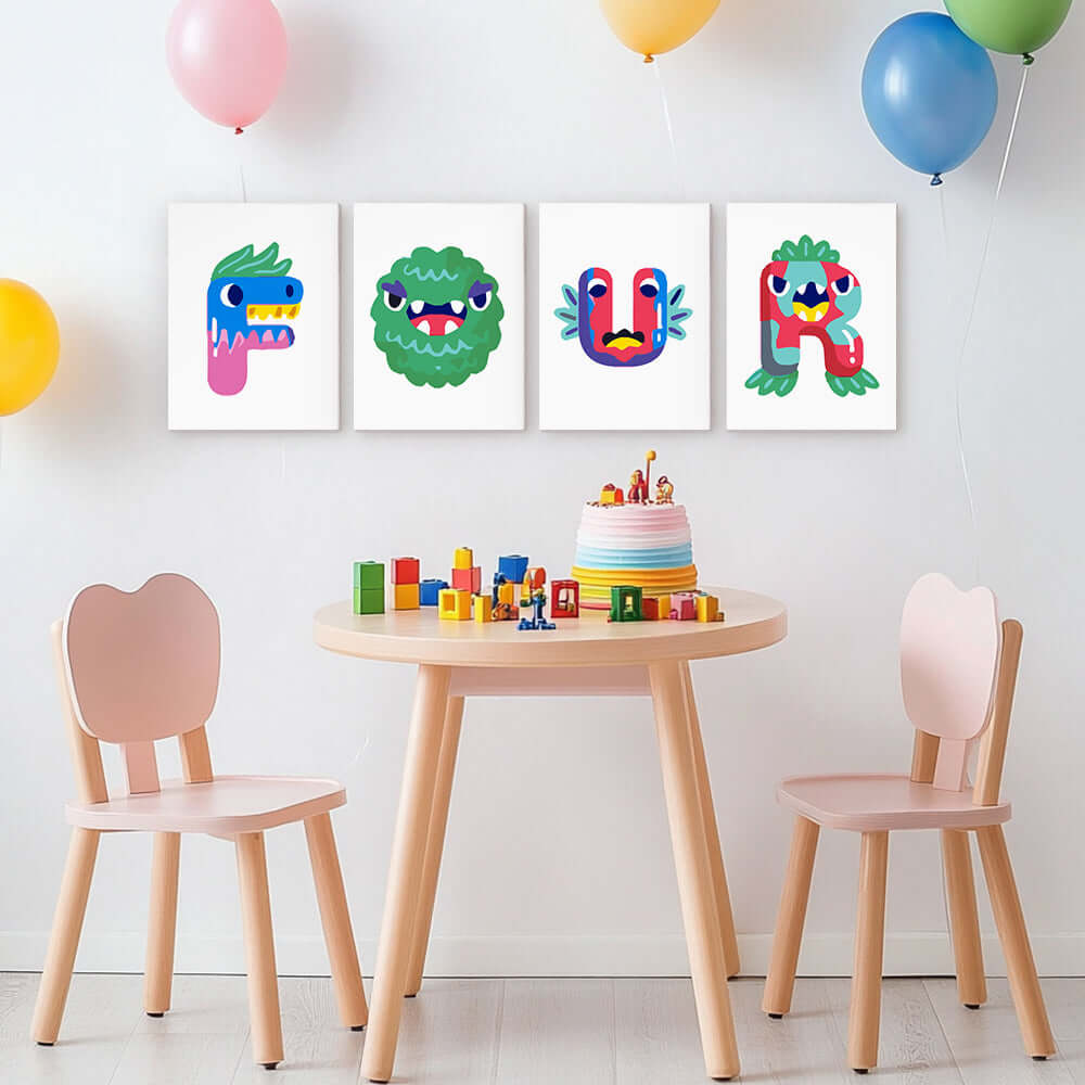 Mega Monsters ABCs (Alphabet)