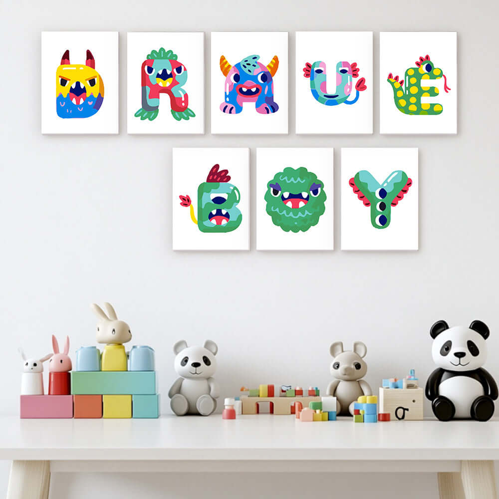 Mega Monsters ABCs (Alphabet)