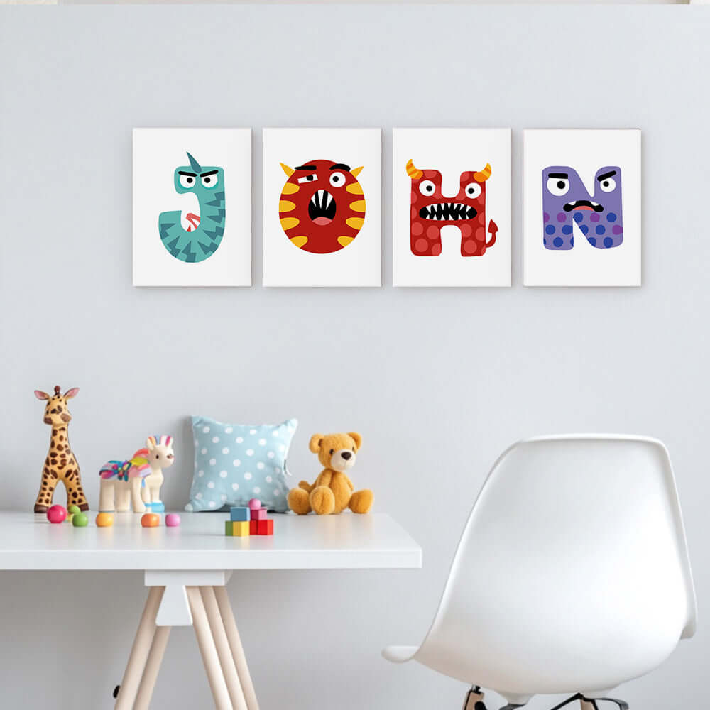 Monster Caps ABCs (Alphabet)