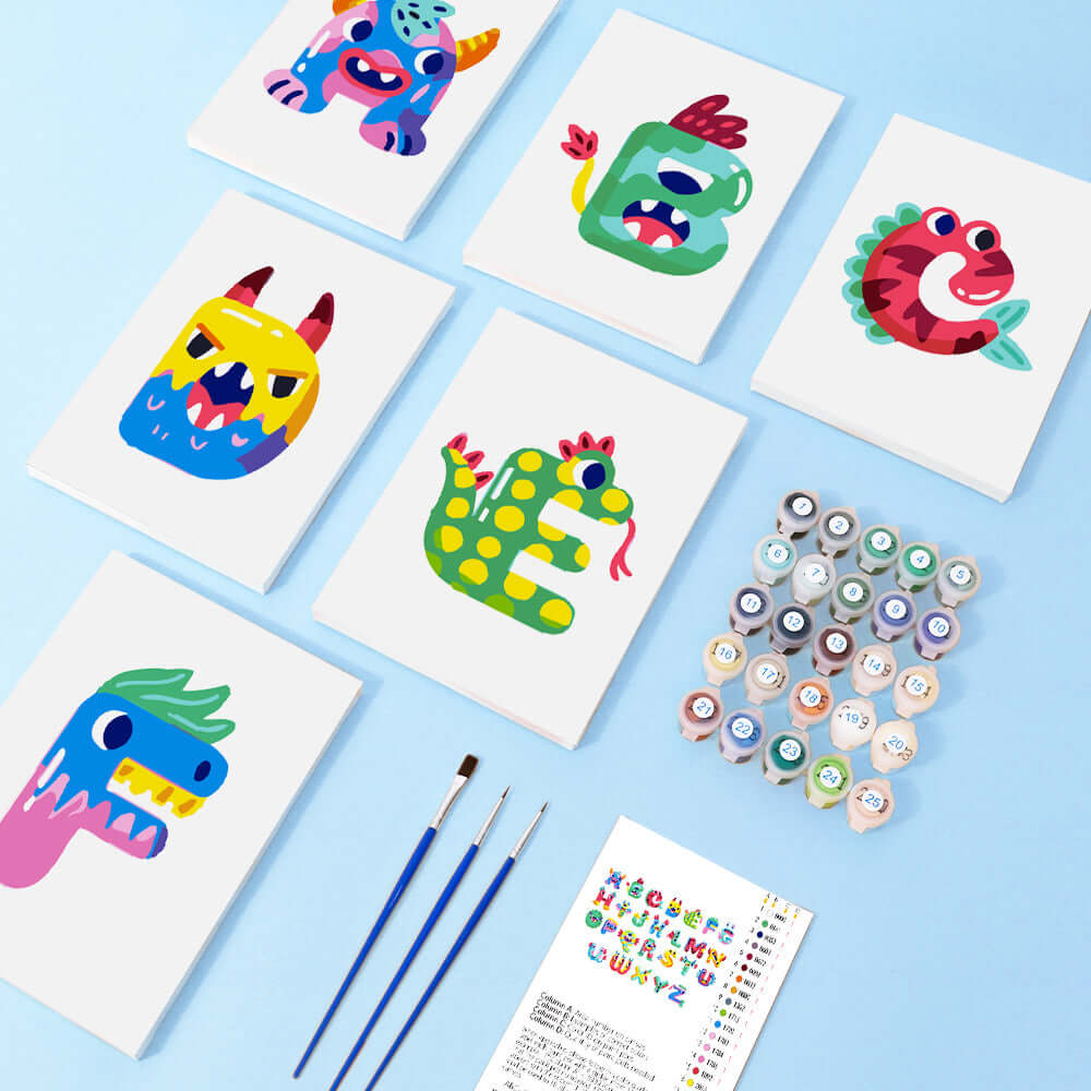 Mega Monsters ABCs (Alphabet)
