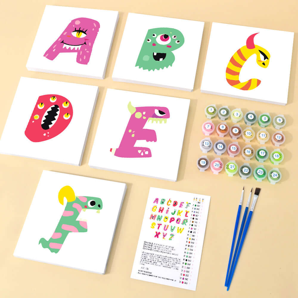 Candy Monsters ABCs (Alphabet)