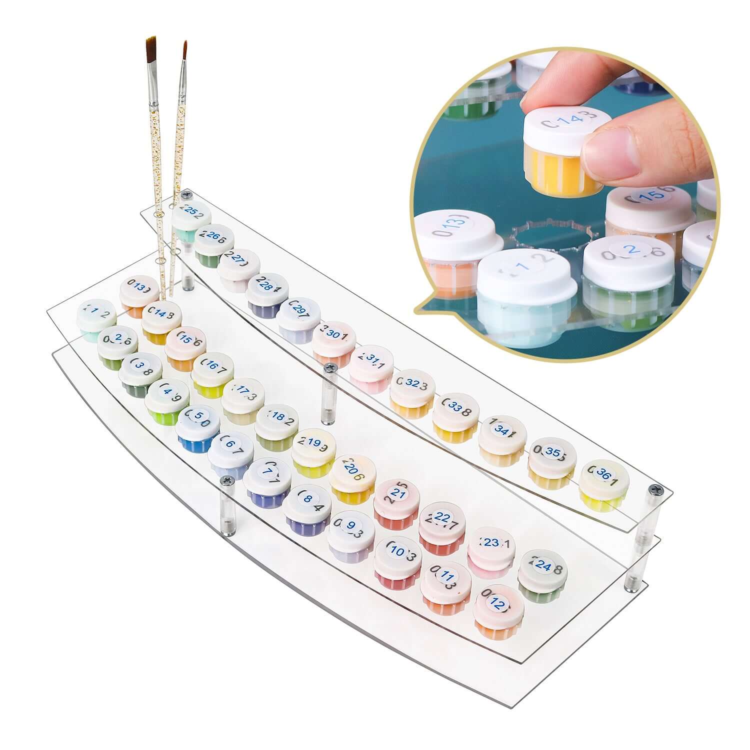 Multi-Size Paint Pot Holder