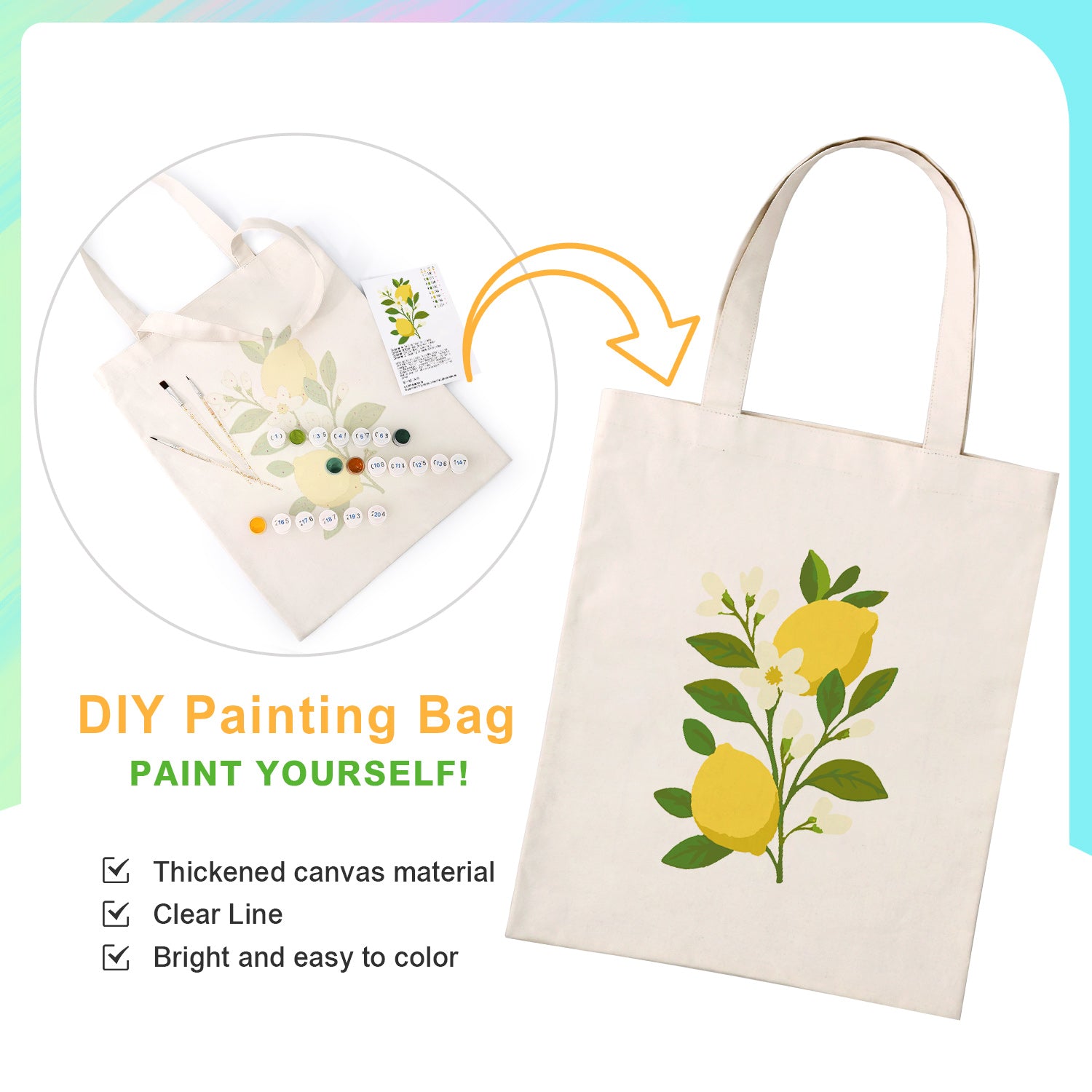 Lemon Blossom Bag