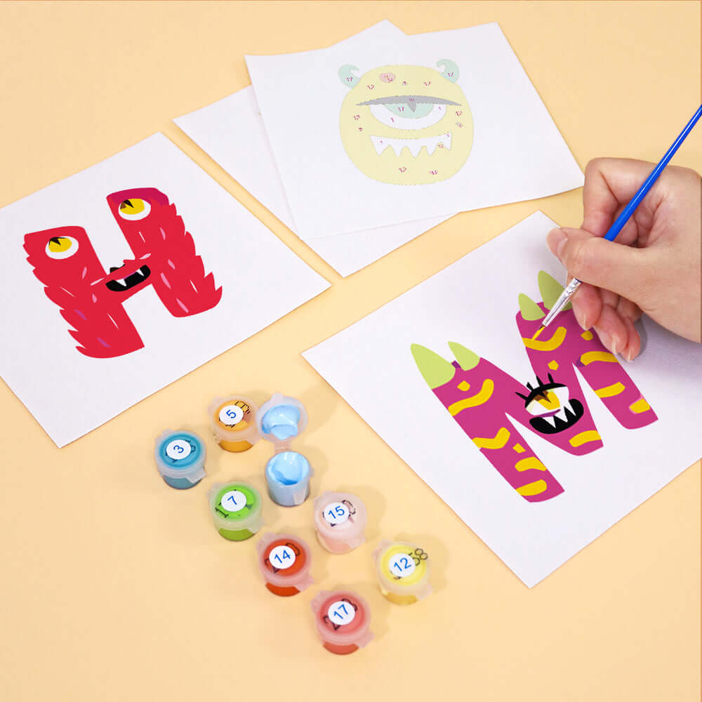 Candy Monsters ABCs (Alphabet)
