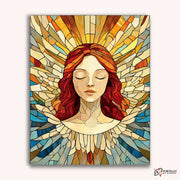 Angel of Light -  Paint by Numbers Kit for Adults -  Portrait By Numbers