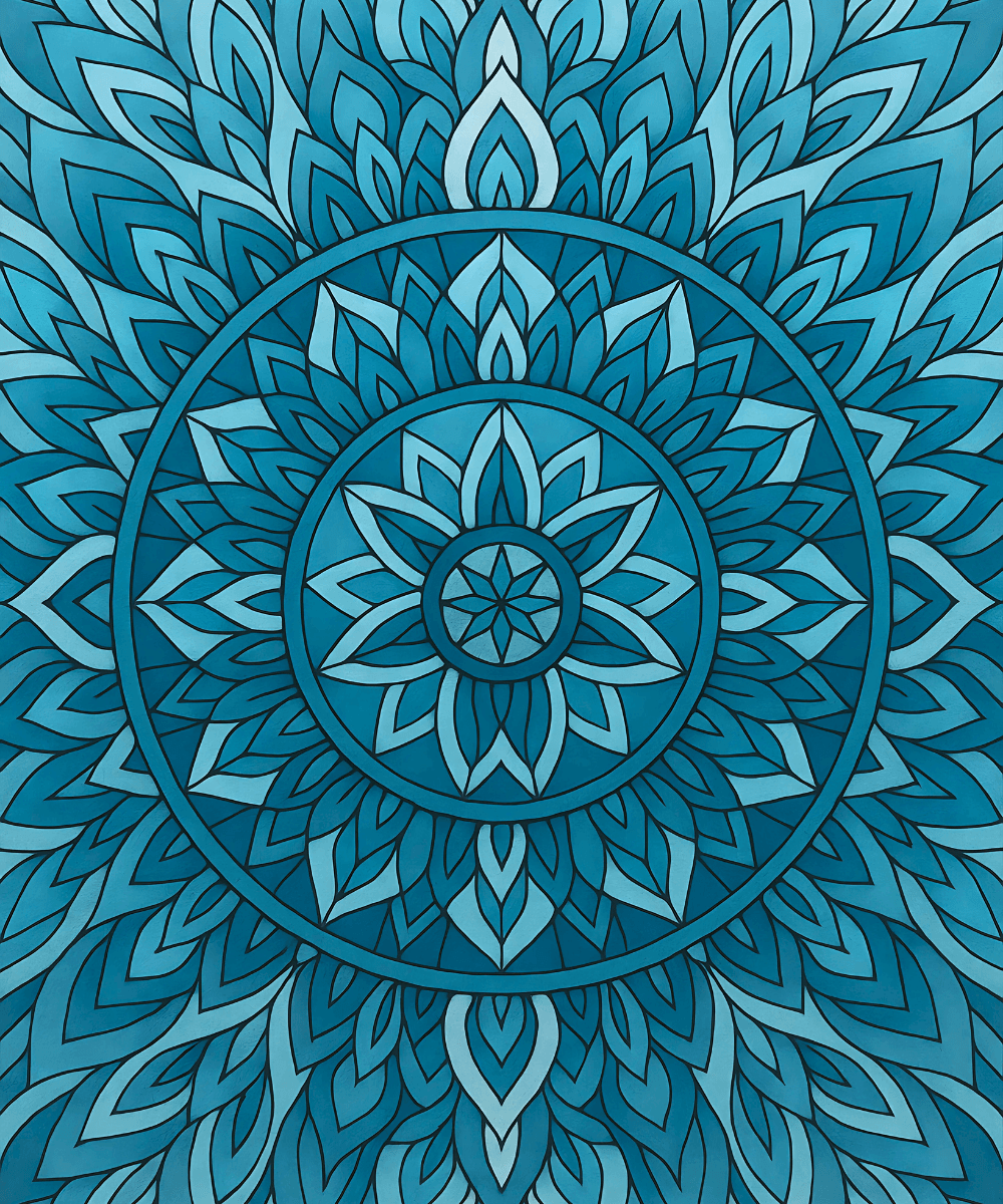 Arctic Lotus (Mandala)