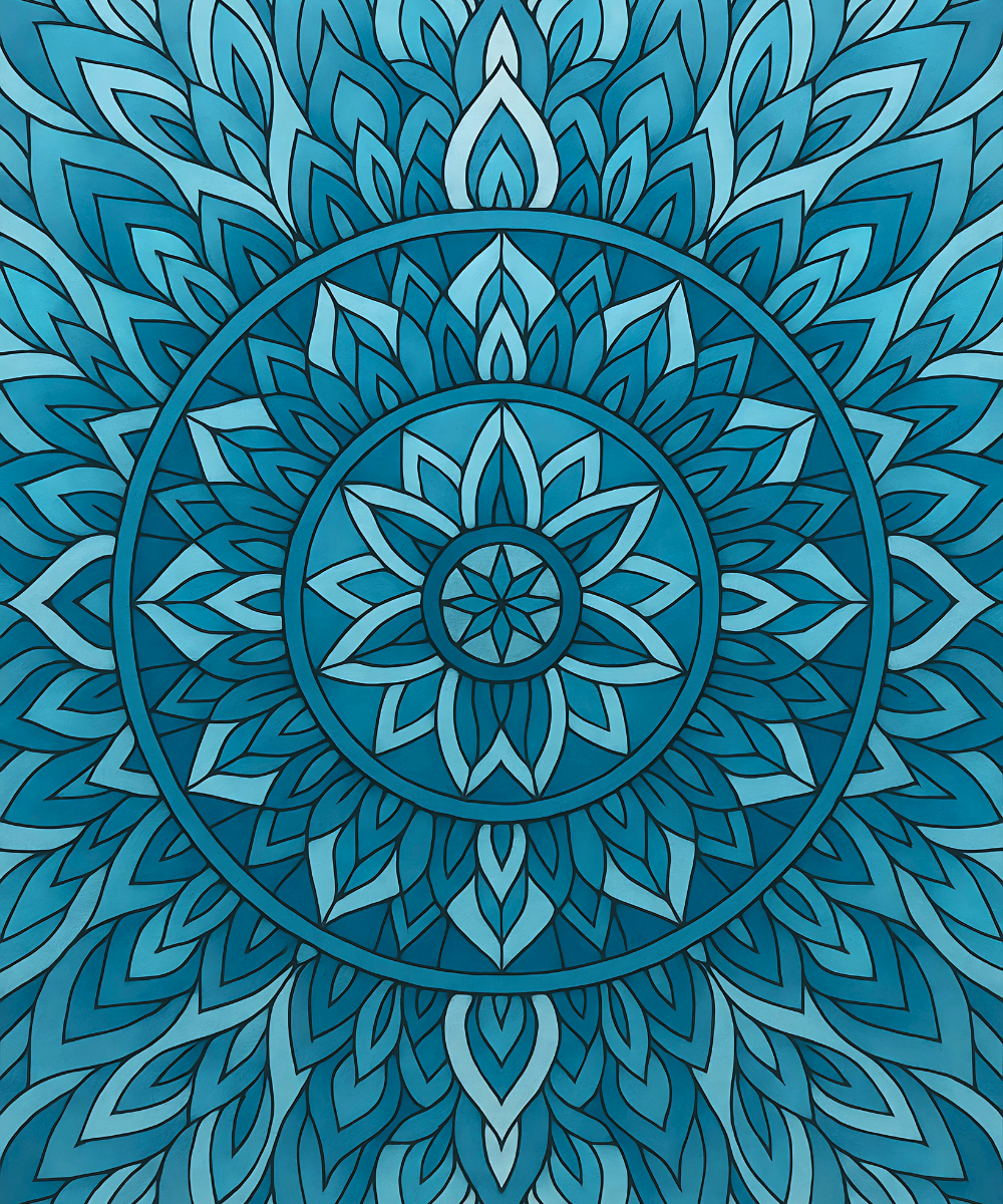 Arctic Lotus (Mandala)