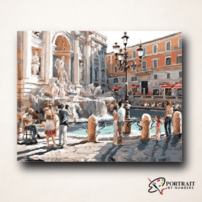Art Of Trevi Fountain