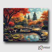 Autumn Serenity -  Paint by Numbers Kit for Adults -  Portrait By Numbers