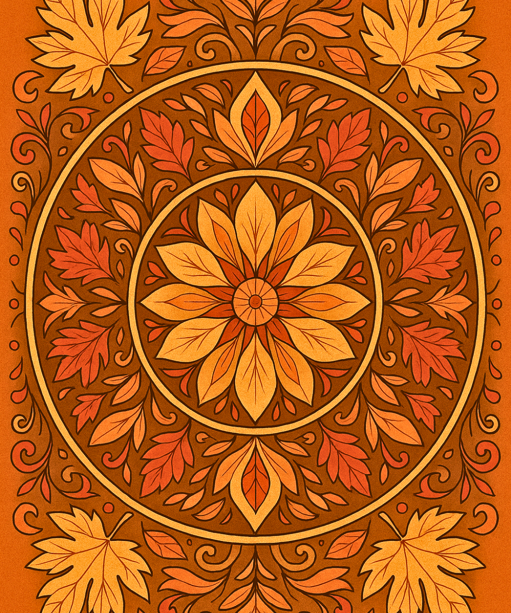 Autumn Whisper (Mandala)