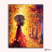 Beautiful Women Autumn -  Paint by Numbers Kit for Adults -  Portrait By Numbers
