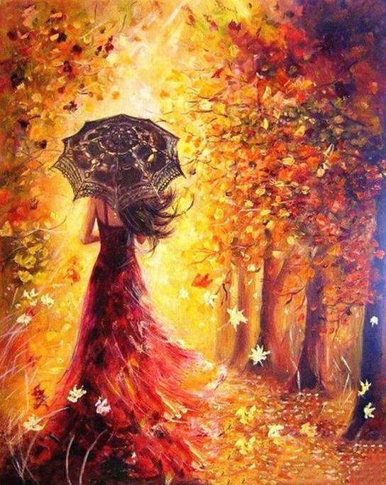 Beautiful Women Autumn