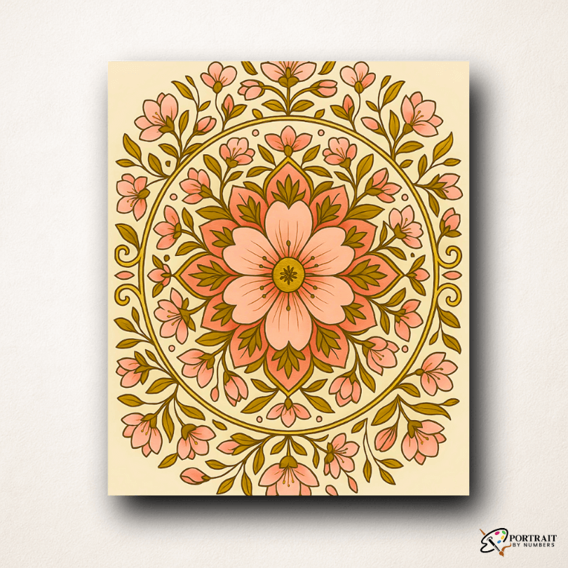 Blush Blossom (Mandala)