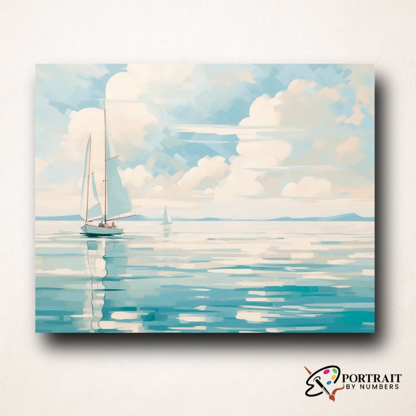 Boat in Blue