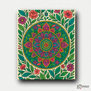 Botanic Spirit (Mandala) -  Paint by numbers Kit -  Portrait By Numbers