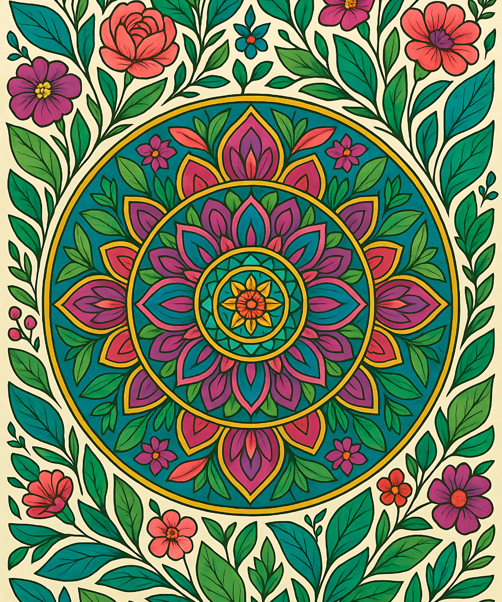 Botanic Spirit (Mandala)