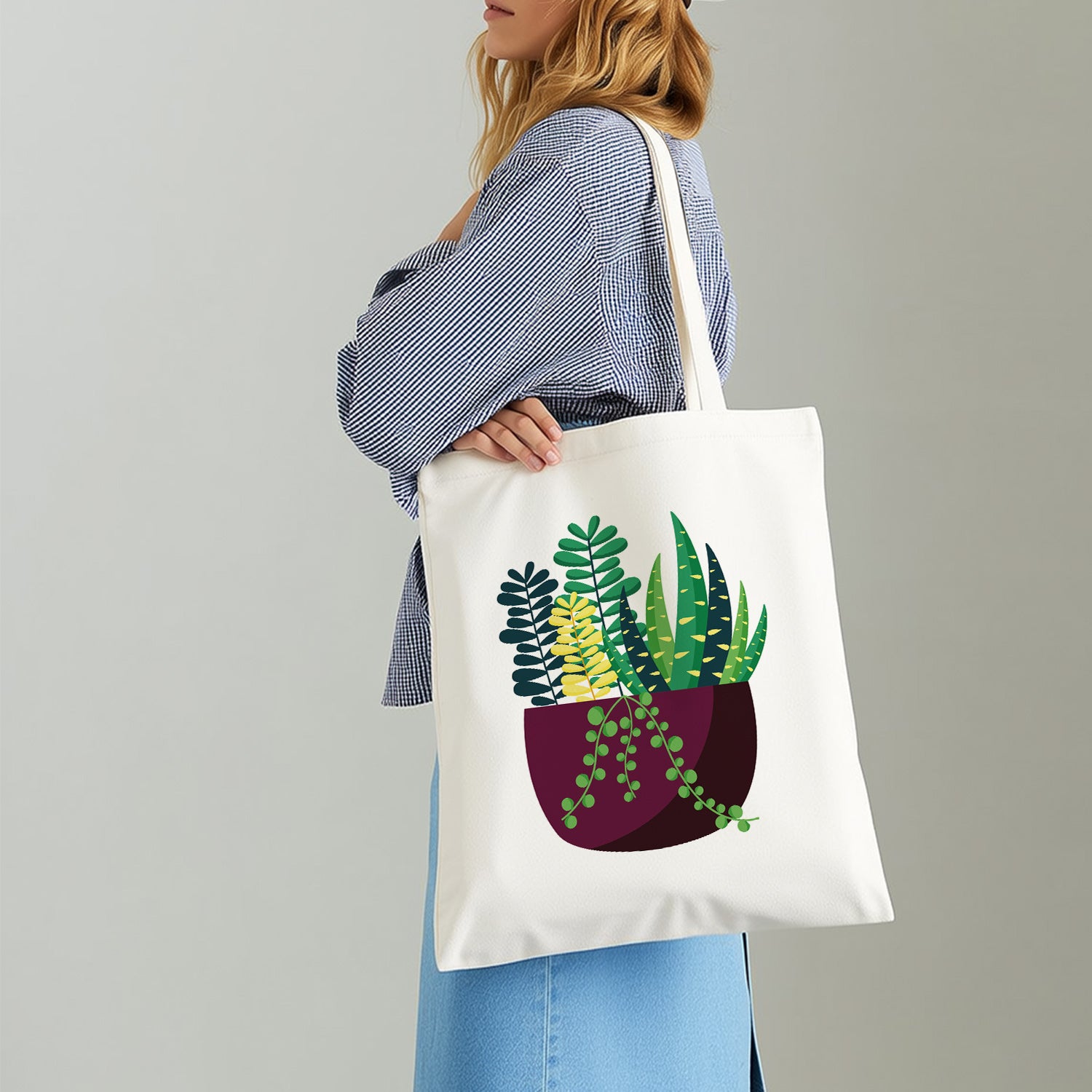 Botanical Bliss Bag -  Paint by Numbers Kit for Adults -  Portrait By Numbers