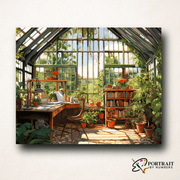 Botanical Study -  Paint by Numbers Kit for Adults -  Portrait By Numbers
