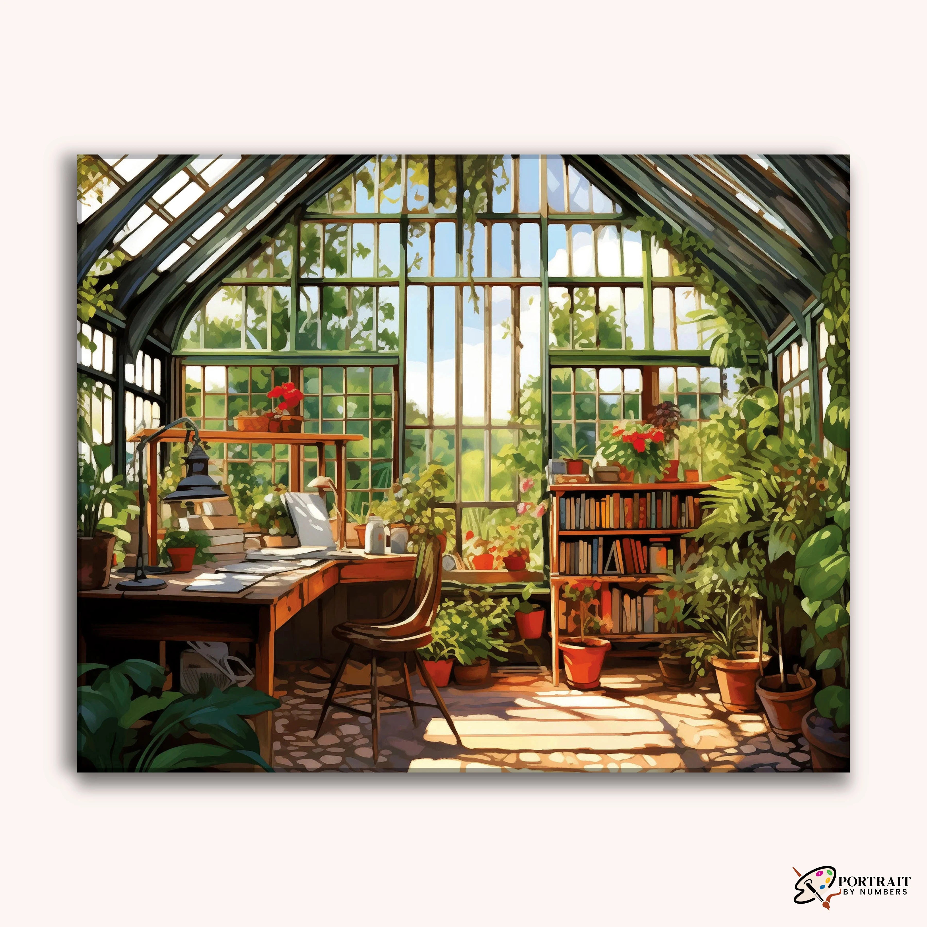 Botanical Study -  Paint by Numbers Kit for Adults -  Portrait By Numbers